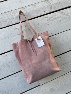 Suede shopper other colours available