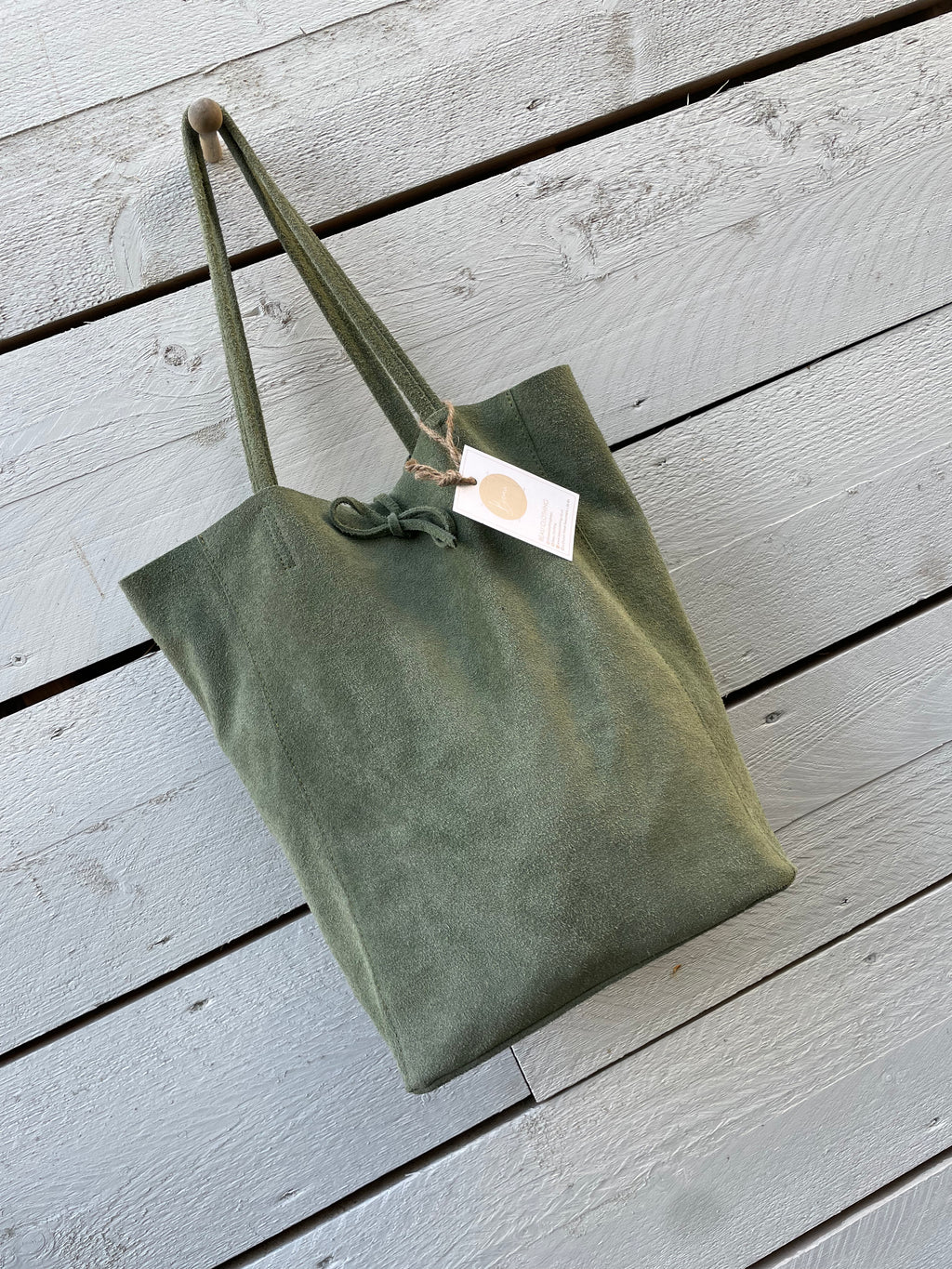 Suede shopper other colours available
