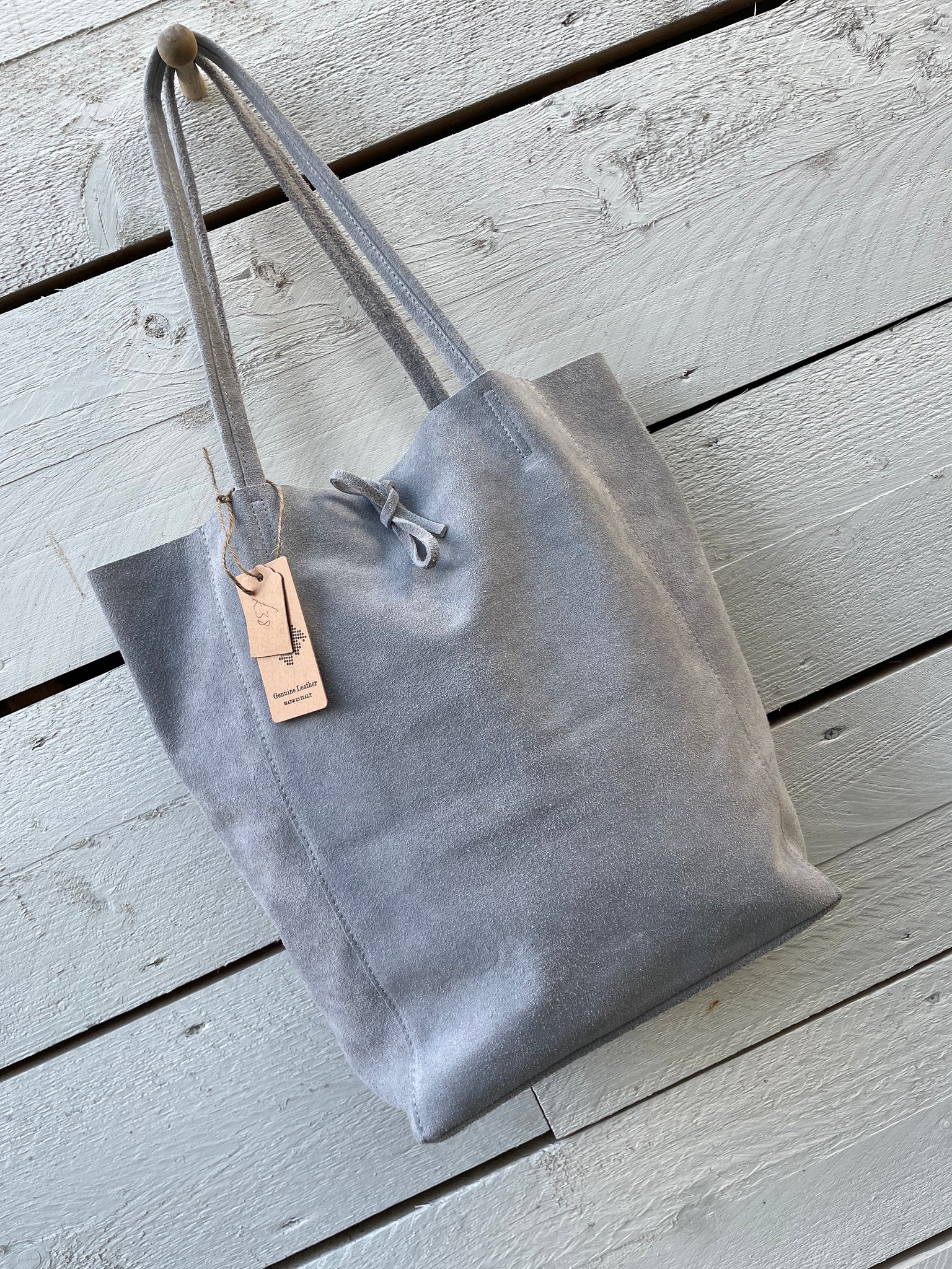 Suede shopper other colours available